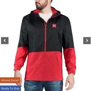 NWOT Men’s Columbia Nebraska Huskers Roan Mountain Jacket